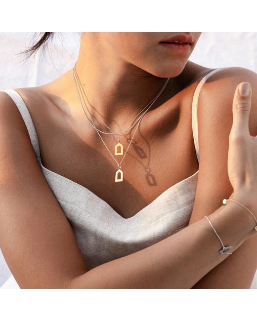 Sheida Farrokhi Metallic Sahra Pendant