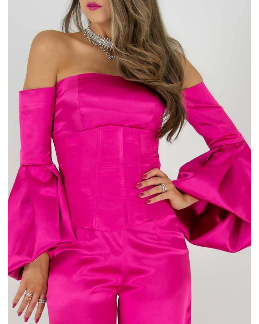 Tia Dorraine Vision Of Love Fitted Corset Belt, Pink
