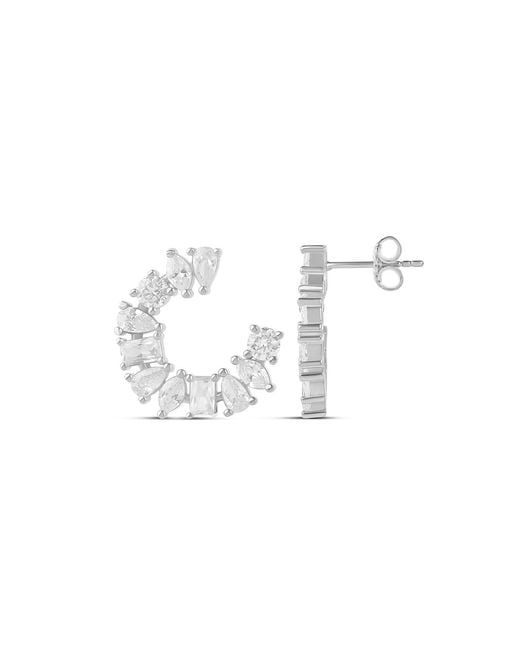 SHYMI Metallic Multi Shape Statement Earrings