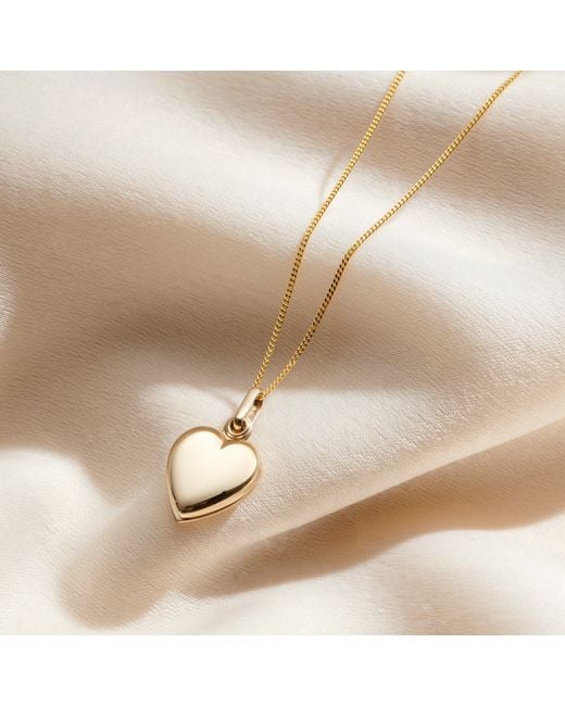 Posh Totty Designs Natural Petite Heart Locket