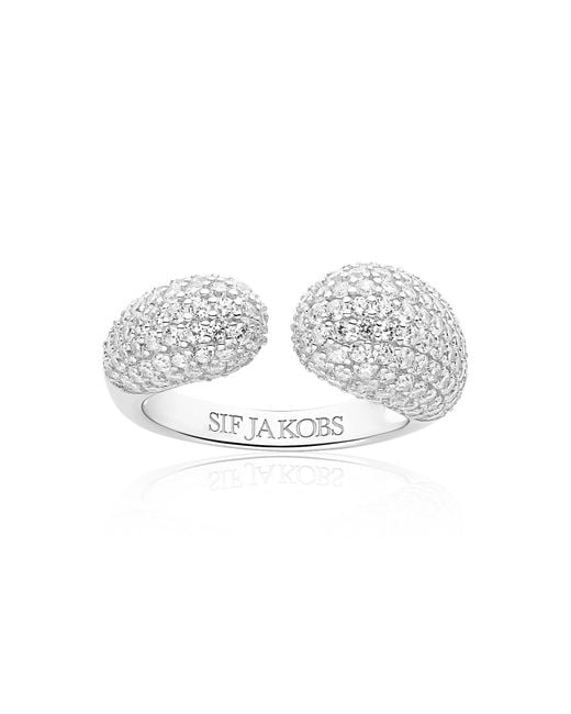 Sif Jakobs Jewellery White Ring Goccia