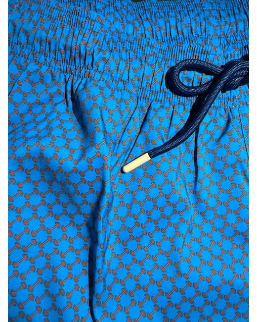 Lazyjack Press Blue Do You Even Lift Bro Swim Trunks for men