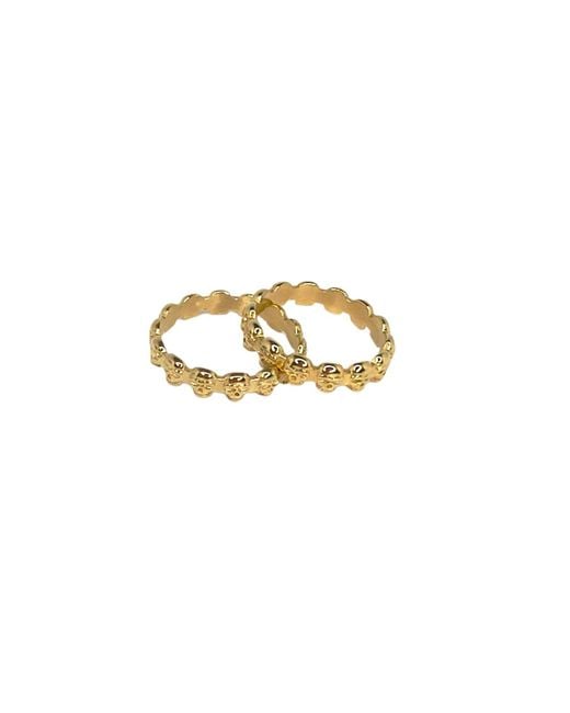 Jagged Halo Jewelry Metallic Eternity Skull Ring