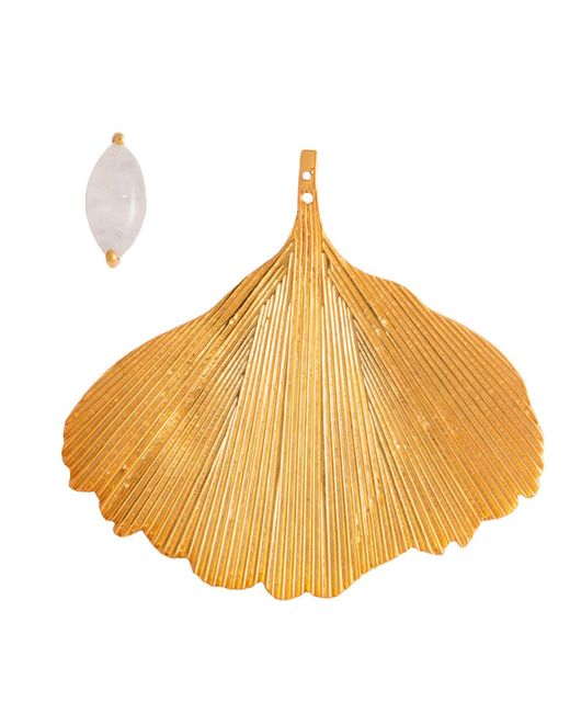 Lavani Jewels Multicolor Big Golden Grinko Earrings