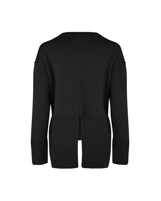 Dref Black Pluto Fitted Sweater