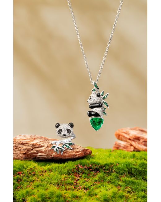 Arte Madrid White Puffy Panda Ring