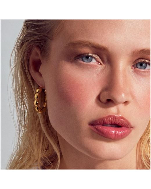 Sif Jakobs Jewellery Metallic Earrings Goccia Cerchi Pianura