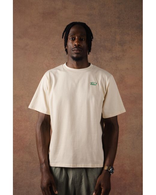 FELLA SWIM Yellow Neutrals Papa Pizza T-Shirt for men