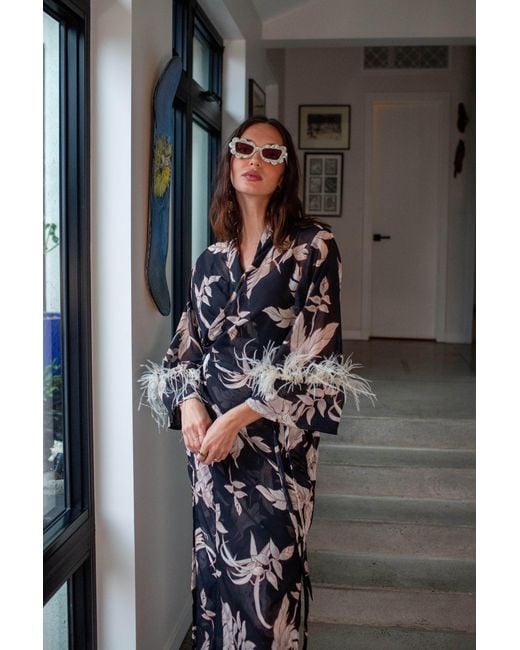 Jennafer Grace Black Marlene Wrap Dress