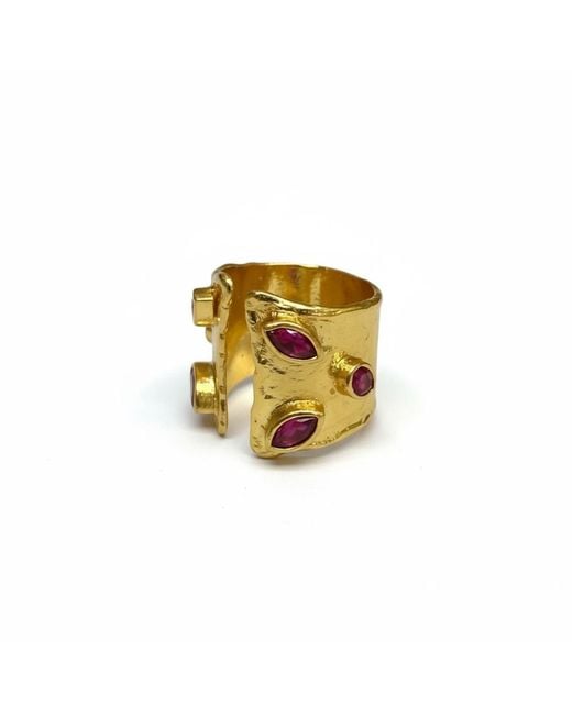 La Pluie Jewellery Metallic Vesta Ring