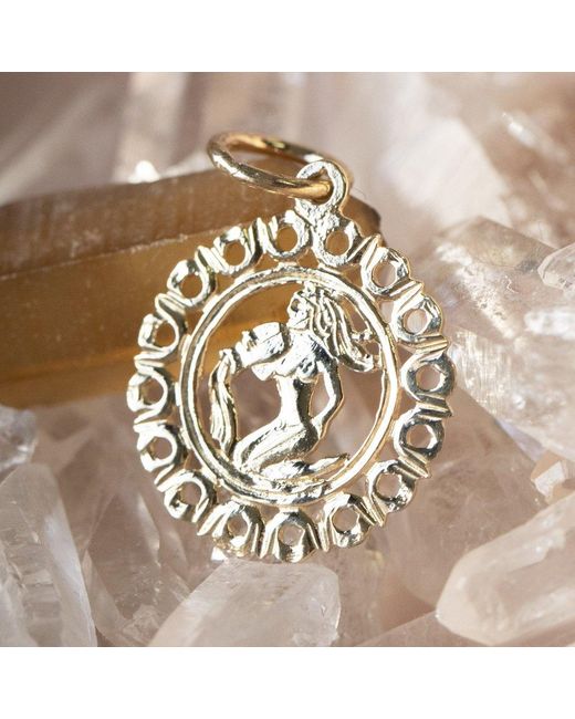 Maya Brenner Metallic Zodiac Necklace