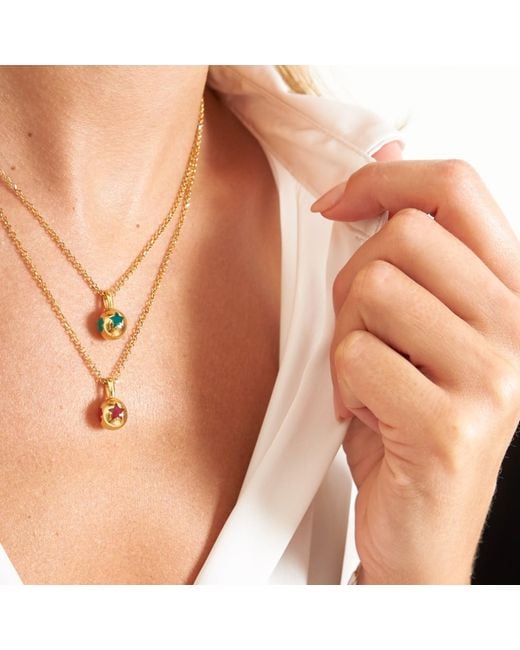 Myrto Katramadou Jewellery Blue Melina Pendant Royal