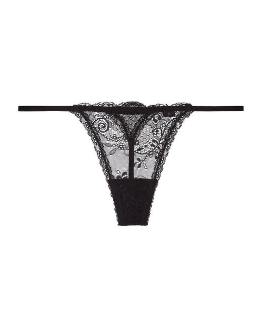 Journelle Gray Sapna G-String Noir
