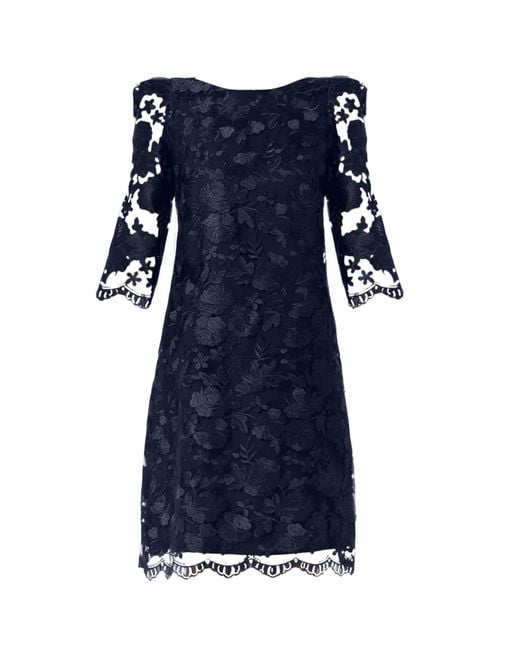 SACHA DRAKE Women's Blue Layla Shift Dress