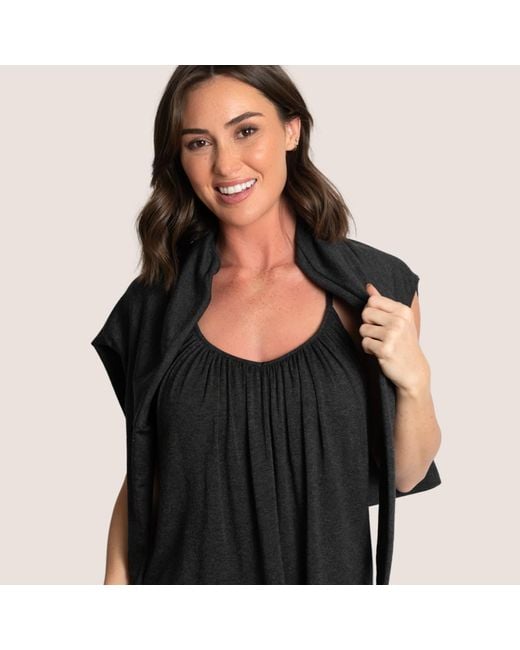 JJwinks Gray Essential Lightweight Layering Pullover