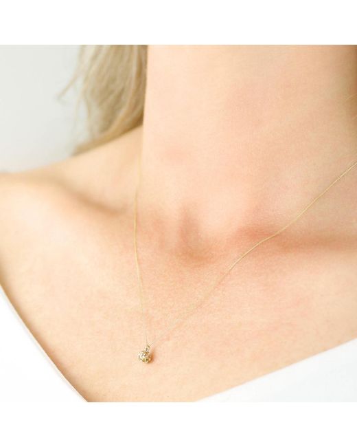Lee Renee Metallic Rose Necklace – Vermeil