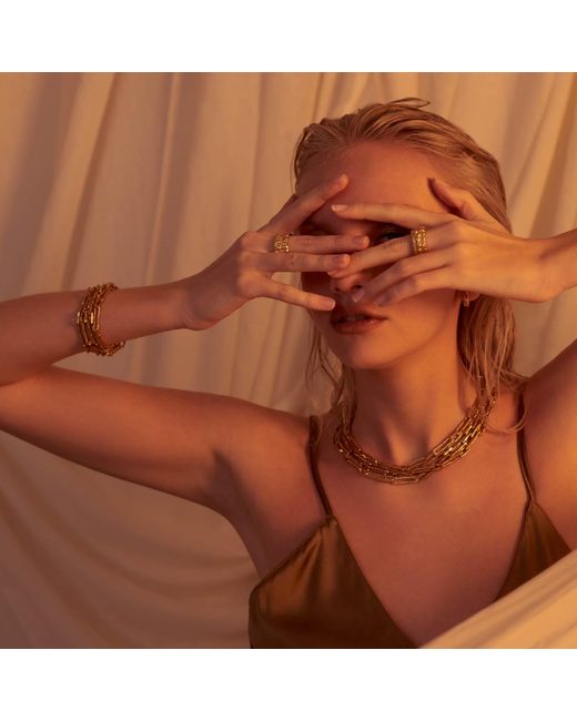 Martina Rozenberg Smira Jewelry Metallic Ondaluz