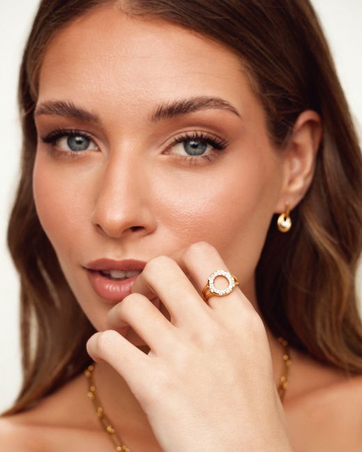 Aelea Studio Metallic Helios Ring
