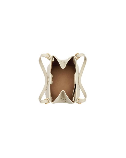 Orange Cube White Dusk Mosaic Mini Tote