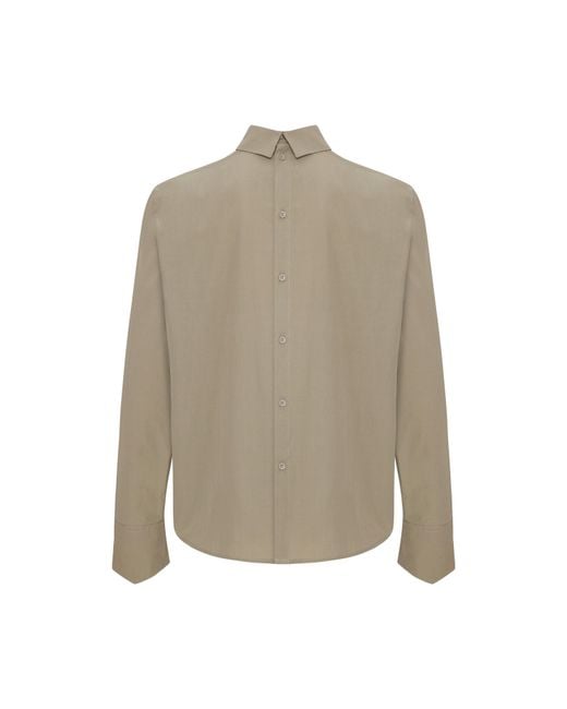 Pcfg Natural Neutrals Pure Cotton Woven Shirt Fit Patch for men