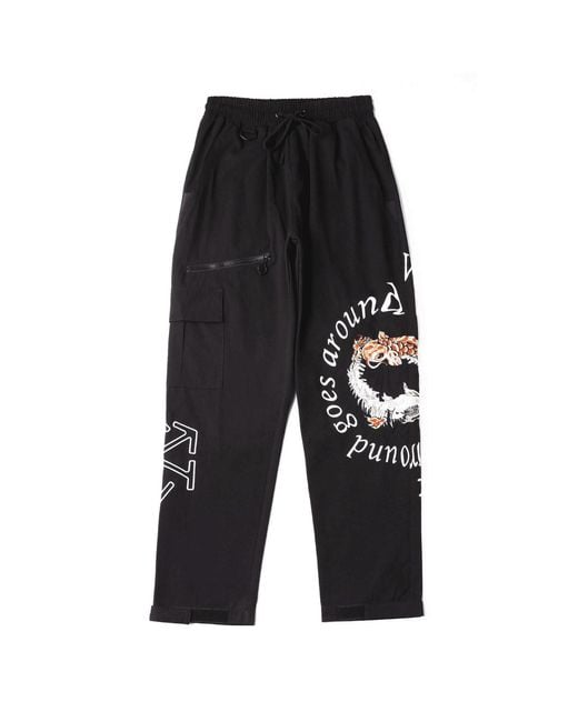 VERYRARE Black Ouroboros Pants for men