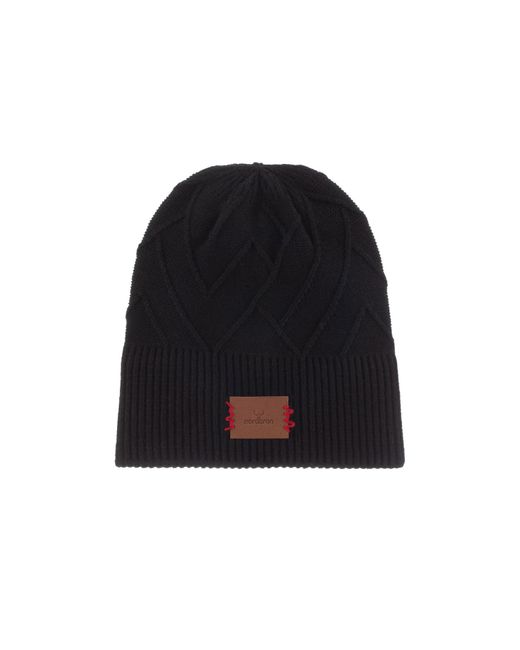 Norbron Black Bonham Beanie for men