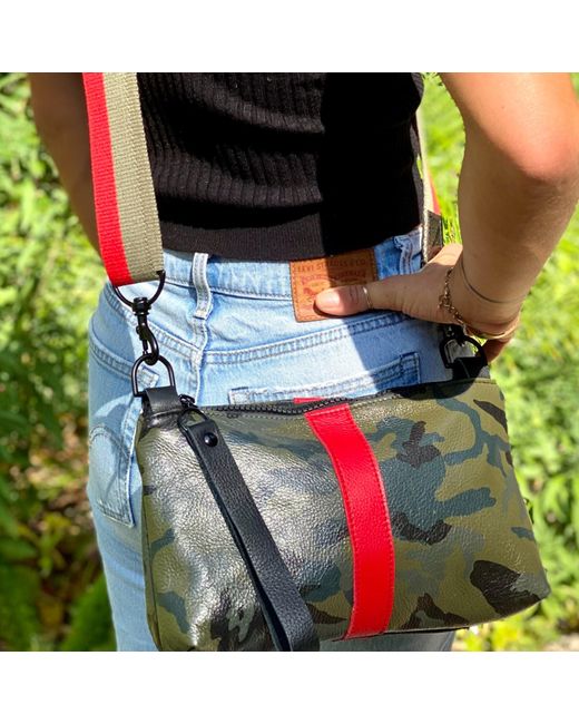 Lynn Tallerico Red Nancy Crossbody Bag