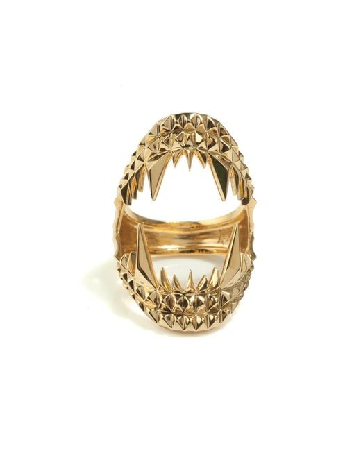 Kasun Metallic Vampire Bite Ring