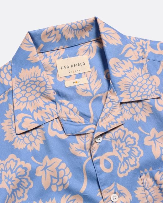 Far Afield Blue Pop for men