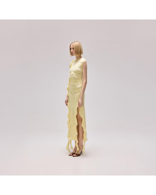 Herfetch Yellow Kendall Dress-Butter
