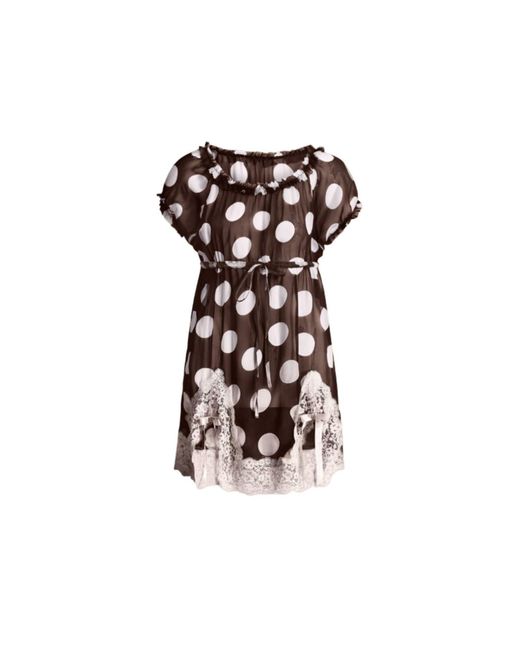 Scarlett Gasque Brown Dottie Babydoll