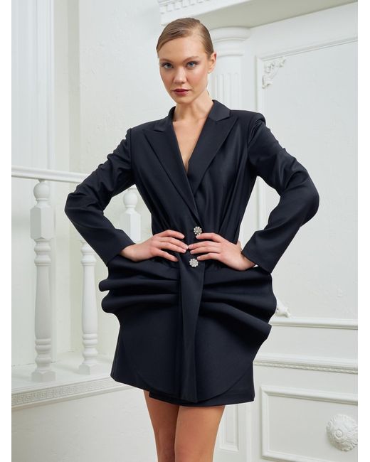 Lumina Eligma Black The Alien Blazer Dress