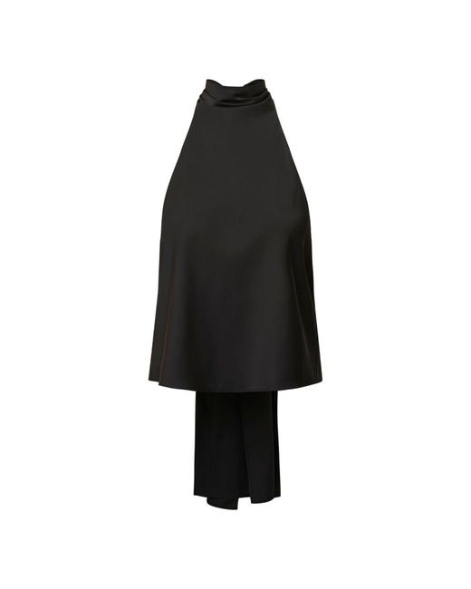 Centre Piece Black Eden Scarf Top