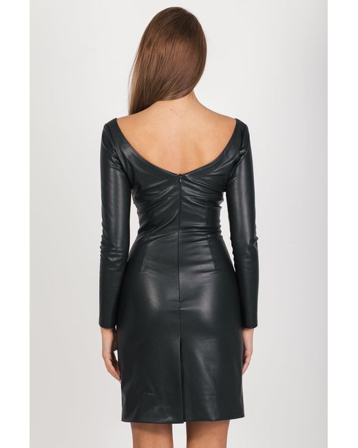 Maison Bogomil Black Long-Sleeved Dress