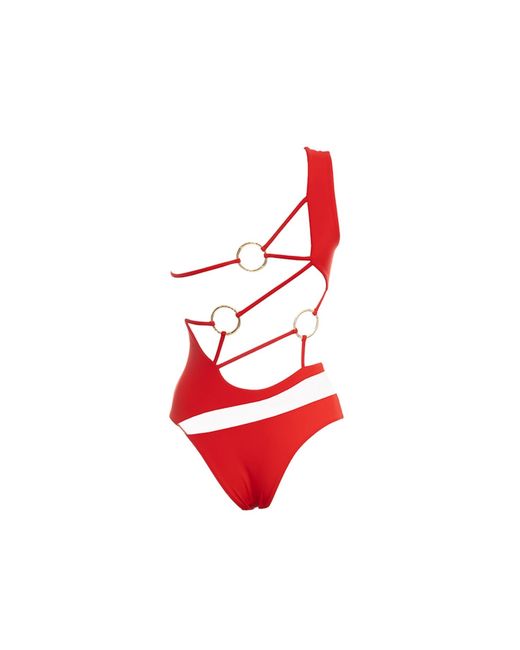 Moorea Swim Red Pharos One Piece