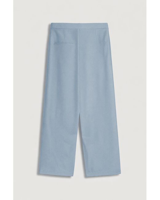Nocturne Blue Waist Accessory Detail Trousers