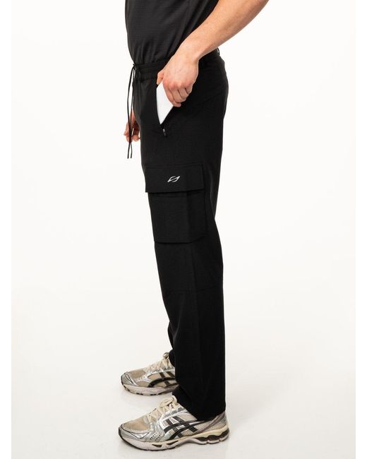 Saved Lab Black Cargo Pant for men