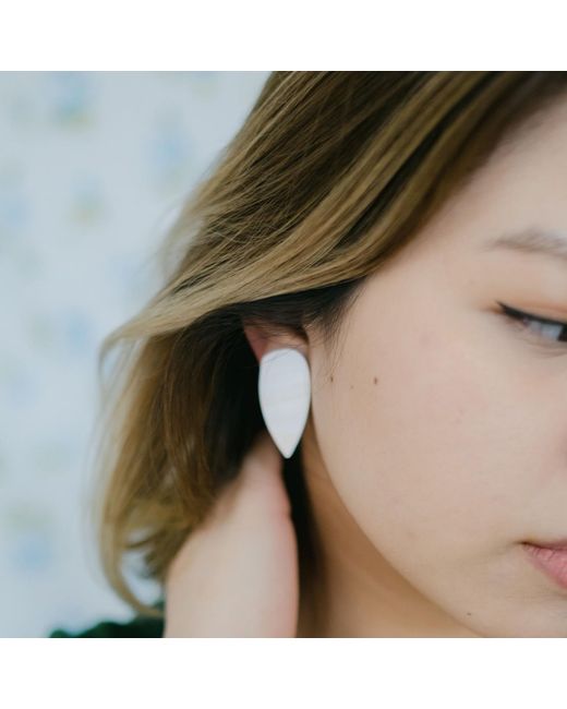 Babaloo Natural Ava Statement Stud