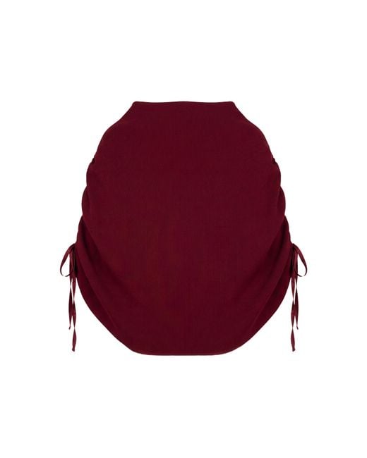 Flaunt Archive Red Margaux Top