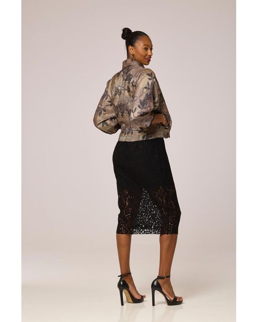 Lioness by Tf Gray Neutrals Luxe Asshy Petal Jacket