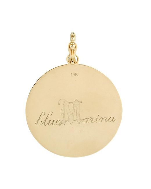 Artisan Metallic 18K Diamond Starburst Medallion Pendant