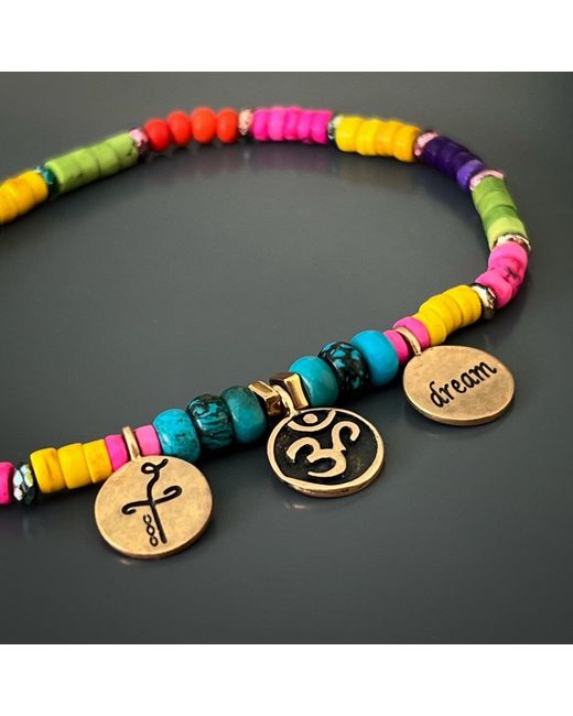 Ebru Jewelry Red Yogi Dream Anklet