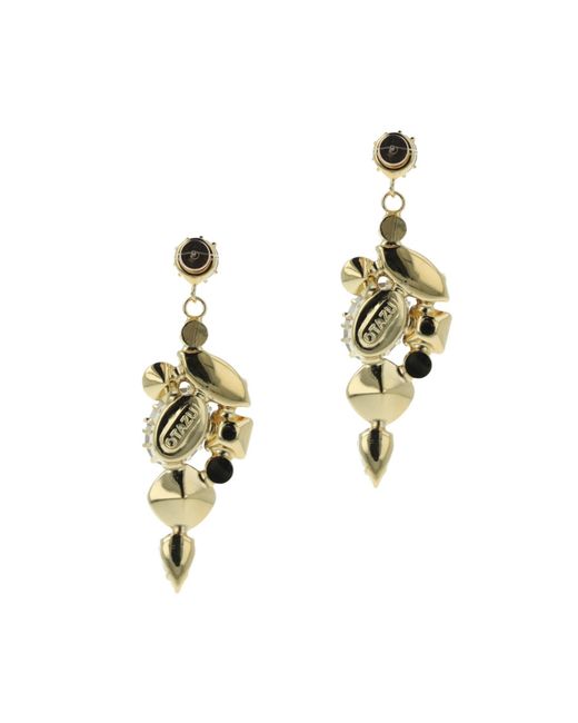 Otazu Metallic Neutrals Aurelia Earrings