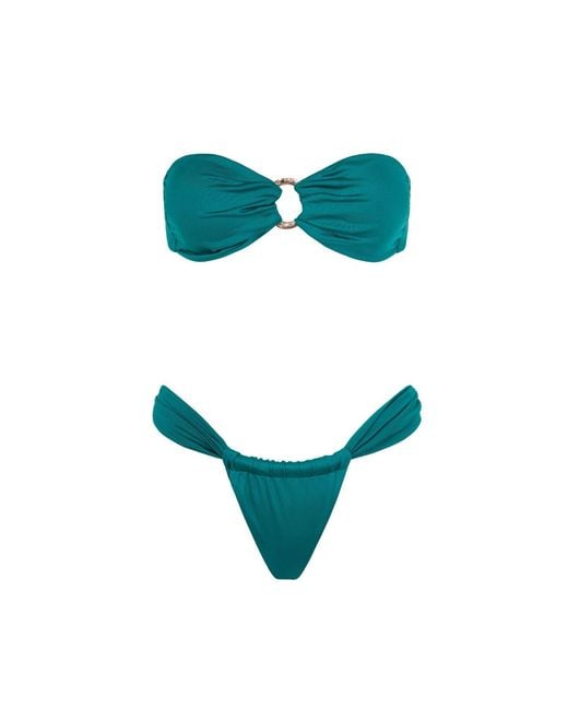 Acuarela Brand Blue Riviera Bikini Set –