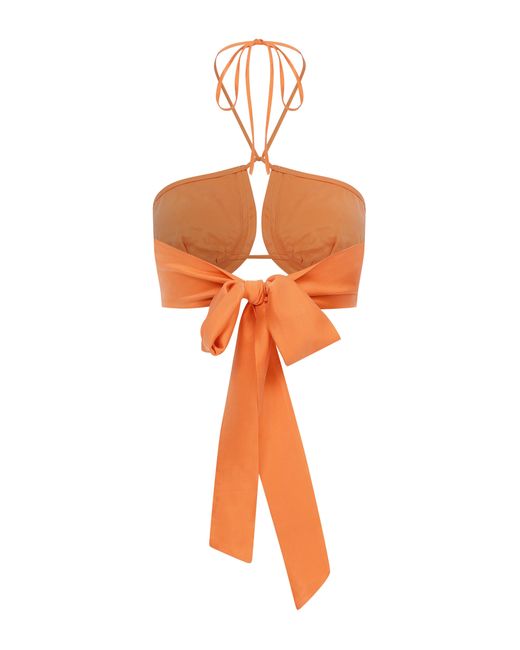 Cansu Xi Orange Bisou Top