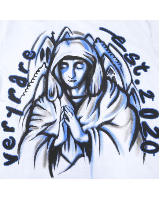 VERYRARE Blue Praying Mary for men