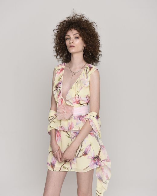 NEVA Pink Elodia Floral Resort Dress