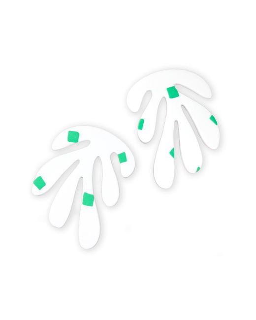 By Chavelli Blue Matisse No. 3 Earrings
