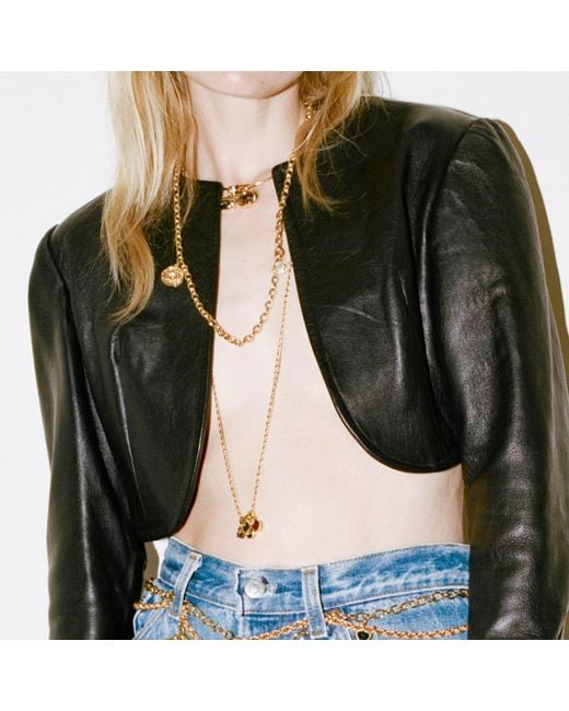 Alexie of Athens Metallic Convertible Protection Charm Choker