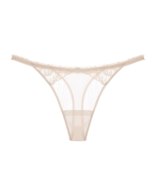 Journelle White Loulou Thong Blanc